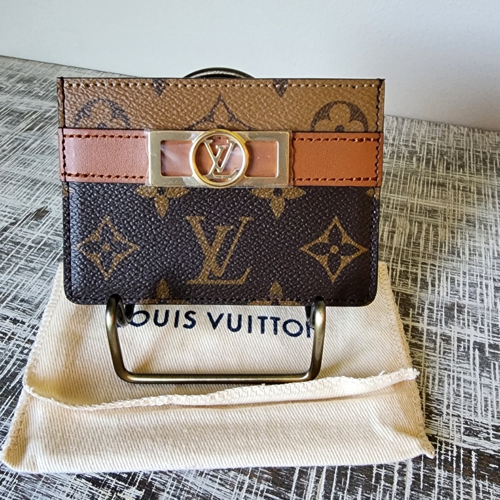 LOUIS VUITTON Dauphine Card Case Monogram